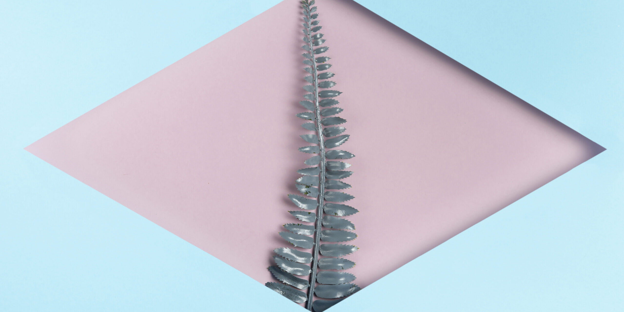 leaf-blue-rhomb-frame